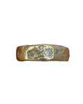 CHUNKY GEMSTONE STUDDED BAND - 18K GOLD VERMEIL