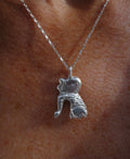 LION CAST PENDANT - 925 SILVER